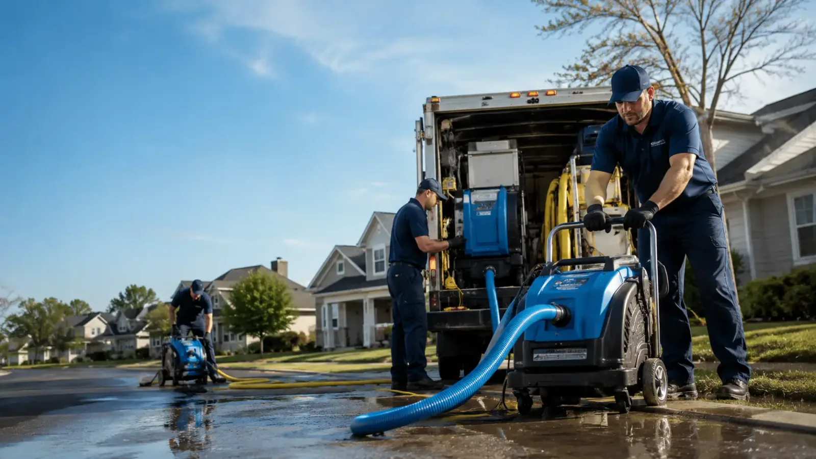 Flood Damage Cleanup in Plessis, NY